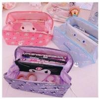 ราคา กระเป๋าเครื่องเขียน Sanrio กระเป๋าดินสอ ลายการ์ตูน Cinnamon Kuromi น่ารัก มีหลายชั้น มีซิป ใส่ของได้เยอะ สไตล์สร้างสรรค์ สำหรับนักศึกษา (20698793445)