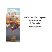 ราคา ต้นกฐิน ต้นผ้าป่า ใบโพธิ์เงิน โพธิ์ทอง โพธิ์หลายสี เล็ก กลาง ใหญ่ (7964643986)