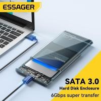 ราคา Essager 6Gbps กล่อง SATA3 0 2 5นิ้ว USB 3 0กล่อง HDD ฮาร์ดไดรฟ์มือถือกรณี Micro B สำหรับ SSD 2 5นิ้ว SATA Storage Enclosure กล่องฮาร์ดดิสก์ (20731203230)