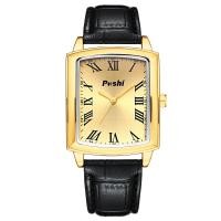 ราคา นาฬิกาควอตซ์แฟชั่นของผู้ชายวินเทจคลาสสิกแบบ POSHI สำหรับผู้ชายกันน้ำเลขโรมันแบบดั้งเดิมหนังนาฬิกาข้อมือสำหรับผู้ชายแจม Lelaki 920 (17030667917)