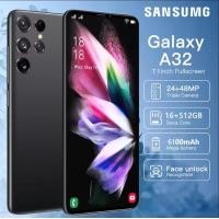 ราคา รับประกัน 1 ปี ส่งฟรี ของแท้ Sansumg Galaxy A32 Ultra โทรคัพท์มือถือ 5G 6 8 นิ้ว เต็มหน้าจอ โทรศัพท์ของแท้ 16GB RAM 512GB ROM มือถือราคาถูก เมนูภาษาไทย 5800mAh (20349230862)
