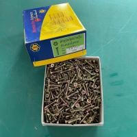 ราคา TPC สกรูปลายสว่าน สกรูปลายสว่านรุ้ง สกรูเจาะเหล็ก หัวเตเปอร์ หัวF แบน สีรุ้ง ขนาด 8 18x3 4 8 18x1 และ 8 18x1 1 2 ขายยกกล่อง (20283726796)