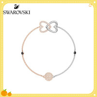ราคา สร้อยข้อมือสวารอฟสกี้ SWAROVSKI Swarovski Bracelet SWA REMIX COLLECTION Heart to Heart Bracelet the gift for girlfriend Womens fine jewelry (16949964880)