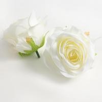 ราคา 1 Pc หัวดอกไม้ปลอมดอกกุหลาบดอกไม้ผ้าไหมสำหรับตกแต่งบ้านงานแต่งงานประดิษฐ์ดอกไม้ปลอม DIY มาลัยพวงมาลา (19339302614)