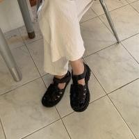 ราคา charlie shoes รองเท้าหนังสานรัดส้น (18823516506)