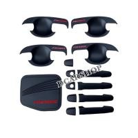 ราคา ชุดแต่ง TOYOTA FORTUNER ฟอร์จูนเนอร์ปี 2005 2014 สีดำด้านโลโก้แดง เบ้ารองมือเปิด ครอบมือจับ ครอบฝาถัง ส่งฟรี (18468105142)