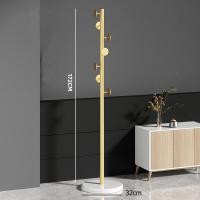 ราคา ที่แขวนหมวก เสาไม้แขวนเอนกประสงค์ เสาไม้แขวนหมวก ชั้นวางเสื้อชั้น ราวสแตนเลส ที่แขวนกระเราวไม้แขวนผ้าราวแขวนหมวก ไม้แขวนกระเป๋า (19504344180)