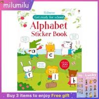 ราคา Usborneเดิมเด็กหนังสือยอดนิยมGet Ready For Schoolสติกเกอร์ตัวอักษรBook Coloringภาษาอังกฤษกิจกรรมสมุดวาดภาพระบายสีสำหรับเด็กสำหรับเด็ก (1656638819)