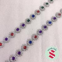 ราคา แพคใหญ่850เม็ด สังวาลย์พลอยคละสียาว 10หลา (19526056791)