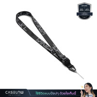 ราคา สายคล้องคอ Ringke Lanyard Design Strap Lettering Black Lettering Red Lettering Royal Blue สายคล้องมือถือ (10420230967)