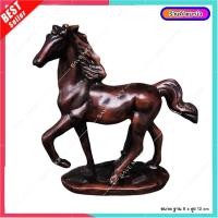 ราคา L052 7 ม้ามงคล ม้ายกขา ม้ากระโดด ม้ากระโจน ม้าพยศ สีน้ำตาลแดง เรซิ่น ประดับบ้าน ม้าไทย (9974926448)