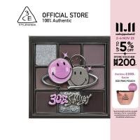 ราคา 3CE X SMILEY 3CE MULTI EYE COLOR PALETTE ทรีซีอี อายแชโดว์พาเลต พาเลตต์แต่งตา สินค้าสามารถจัดส่งได้ตั้งแต่วันที่ 3 พ ย 2566 เป็นต้นไป (20673036476)