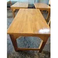 ราคา ไม้จริง100 โต๊ะ โต๊ะอาหาร โต๊ะกินข้าว โต๊ะไม้ โต๊ะอาหารสำหรับบ้าน โต๊ะอาหารสำหรับห้องนั่งเล่น ขาโต๊ะไม้จริง (20566729535)