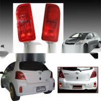 ราคา ไฟเบรค ไฟทับทิมท้ายในกันชนหลังรถยนต์ ไฟในกันชน สำหรับใส่ YARIS 2009 2010 2011 2012 2013 รุ่น RS สีแดง (12919149538)