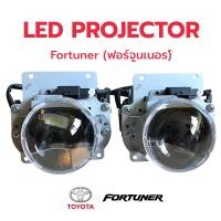 ราคา ไฟโปรเจคเตอร์ลูกแก้วรถยนต์ Fortuner LED ขนาด 3 นิ้ว ของแท้ถอด (20524280210)