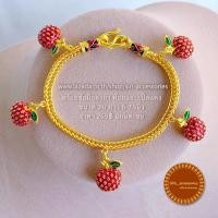 ราคา สร้อยข้อมือลงยา สร้อยข้อมือทองเหมือนแท้ ยาว 6 7 5นิ้ว ข้อมือทองลงยา ข้อมือ 2บ ข้อมือ1บ ข้อมือตุ้งติ้ง ข้อมือห้อยจี้ลงยา ข้อมือทองชุบ (12717112467)