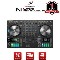 ราคา Native Instruments Traktor Kontrol S4 MK3 ดีเจคอนเทรลเลอร์ DJ Controller 4 Channel แถมฟรี TRAKTOR PRO 3 Software Dj ProPlugin (17045913710)