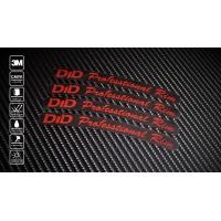 ราคา สติ๊กเกอร์ Sticker ขอบล้อ DID 207 (9477152679)