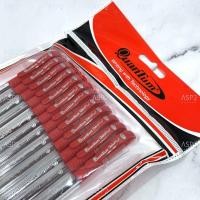 ราคา ปากกาลูกลื่น ควอนตั้ม Quantum GeloPlus Spirit 1233 0 5 มม สีน้ำเงิน ดำ แดง แพ็คละ 12 ด้าม (10259901814)