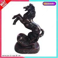 ราคา L052 14 ม้าพยศ ม้ามงคล ม้ายกขา ม้านำโชค ตั้งโชว์ ปรับฮวงจุ้ย งานเรซิ่น (11403276140)