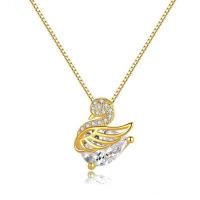 ราคา UNILOVE สร้อยคอแฟชั่น ผู้หญิง พร้อมจี้หงส์ ประดับเพชร cz สร้อยคอผู้หญิง สร้อยคอไม่ลอก สร้อยคอแฟชั่น ของขวัญให้แฟน เครื่องประดับ Necklace U N0012 (20524823985)