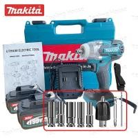 ราคา MAKITA ประแจไฟฟ้าไร้สาย 199V แบต 2 บล๊อคไฟฟ้า บล็อกไร้สาย บล็อคไร้สาย ไฟฟ้าประแจผลกระทบ 2 แบตเตอรี่ลิเธียม 6200rpm 520 N M ประแจไฟฟ้า For Makita18 (20799856404)