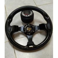 ราคา วงพวงมาลัยแต่ง MOMO วง 12 นิ้ว ดอตรงรุ่น isuzu TFR ใส่ได้เลย อุปกรณ์ครบชุด (10181576424)