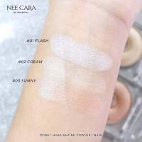ราคา ไฮไลท์ ผิวฉ่ำโกลว์ เล่นแสง NEE CARA DONUT HIGHLIGHTING POWDER N336 (20731276331)