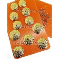 ราคา กระดุมทหาร ชุดคอแบะ ชุดปกติขาว (16334065287)