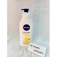 ราคา ของแท้ พร้อมส่ง NIVEA Extra White Firming Smooth Q10 and Collagen Booster 600 มล 1ขวด (20363500501)