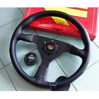 ราคา พวงมาลัย MOMO V35 แป้นแตร Spoon หนังเรียบ มีด้ายแดง และน้ำเงิน เลื่อกสีได้มีแป้นแตรไห้2ชุด (18958544129)