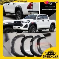 ราคา SALE คิ้วล้อ6นิ้ว Toyota Revo 2015 16 17 18 19 20 21 22 23 ดำด้านแถบแดง ดำด้านแถบบรอนด์ 6 นิ้วทรงห้าง V 2 รุ่น4ประตู 2ประตู แคป 2ประตู รุ่นสูง (10852554969)