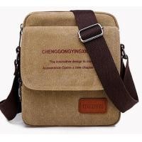 ราคา C E กระเป๋าสะพายข้าง กระเป๋าผู้ชาย แฟชั่นญี่ปุ่น ย้อนยุค ผ้าแคนวาส พร้อมส่งจากไทย B729 (20484518602)