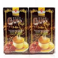 ราคา เซต 2 กล่อง กาแฟกาโน3in1 กาแฟหลินจือ 1 กล่อง 20 ซอง (20607802269)