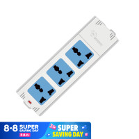 ราคา YCBGONGNIU ปลั๊กไฟ 3 ช่อง ไร้สาย GNIN 413 GNTHT (7395746828)