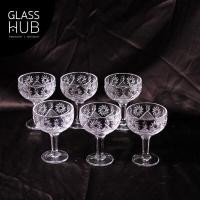 ราคา GLASS HUB LYNX BMIC95 ลายดอกไม้ แก้วไวน์ แก้วแชมเปญ แก้วคริสตัล แก้วเจียรไน แก้วมีลวดลาย แก้วมีก้าน เซต 6ใบ (18334520815)