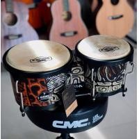 ราคา กลองบองโก้ CMC ลายสุดชิค ทำจากหนังแท้อย่างดี พร้อมขาตั้ง แบบขาตะเกียบคู่ ดังชัดเจนทุกจังหวะ ครบชุด พร้อมประแจ (15807785577)