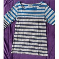 ราคา ZARA เสื้อยืดคอกลมแขนสามส่วน มือสอง (20363209014)