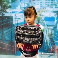 ราคา กระเป๋าสะพายข้างผู้หญิง ลายสก๊อต ขนาดใหญ่ เป็นลายสก็อตกันน้ำได้เป็นหนังมีเจ็ดช่อง (19299497942)