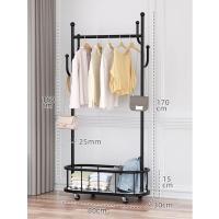 ราคา HFJ ที่แขวนหมวก เสาไม้แขวนสูท ที่แขวนผ้า 170 ซม ที่แขวนกระเป๋า ราวตากผ้าอเนกประสงค์ ราวตากผ้าเหล็ก Coat Rack (20249606212)