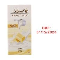 ราคา Lindt Swiss Classic Chocolate ลินด์ สวิส คลาสสิค ช็อกโกแลต Lindt Chocolate 100g ลินด์ ช็อกโกแลต ขนาด 100 กรัม (16553504025)