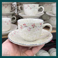 ราคา Sakura Collection จานเซรามิค ชามเซรามิค ลายดอกซากุระญี่ปุ่น มินิมอล จานคาเฟ่ จานขนม ถ้วยขนม ถ้วยซุป ถ้วยราเม็ง ถ้วยชาม (15091035601)