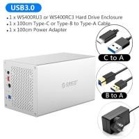 ราคา ORICO WS Series RAID 3 5 2 4 5 Bay USB3 0 to SATA3 0 with RAID HDD Case Aluminum HDD Docking Station Support UASP WS200RU3 (6169292903)
