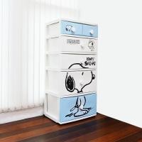 ราคา พร้อมส่ง Jio ตู้ลิ้นชัก 5 ชั้น หน้ากว้าง 56 ซม สนูปี้ ลิขสิทธิ์แท้ มี 8 ลาย (4968696832)