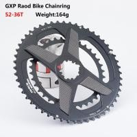 ราคา RACEWORK จักรยานถนน Crankset 170มิลลิเมตร Chainset หมุน50 34ครั้ง 52 36ครั้ง 53 39ครั้งโซ่ล้ออลูมิเนียมเพลาจักรยานคู่ Chainrin (16461667699)
