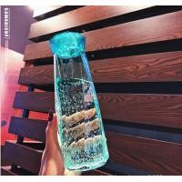 ราคา I Furniture store กระบอกน้ำแก้วแบบใส A300 แก้วคริสตัล 420ML กระติกน้ำ ขวดแก้วคริสตัล มีให้เลือก 5 สี (20310303469)