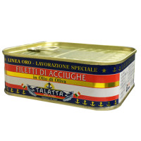 ราคา ตาแลตต้า แอนโชวี่ในน้ำมันมะกอก 350 กรัม Talatta Anchovy Fillets In Olive Oil 350g (9630589379)