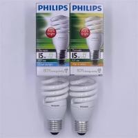 ราคา Philips หลอดประหยัดไฟ ทอร์นาโด Tornado 12W 15W 24W ขั้ว E27 สีวอร์มไวท์ 2700K สีขาว6500K ไฟ LED Light ไฟLED ไฟแต่งห้อง (10602984568)