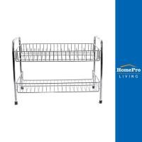 ราคา HomePro ชั้นวางจานสเตนเลส2ชั้น M HWS013 แบรนด์ KECH (18213724143)