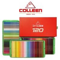 ราคา Colleen สีไม้ คอลลีน ดินสอสี 120 สี เนื้อสีสดใส เนียนสวย สีเข้ม คม ชัด ไล่ระดับสีง่าย (19590193286)